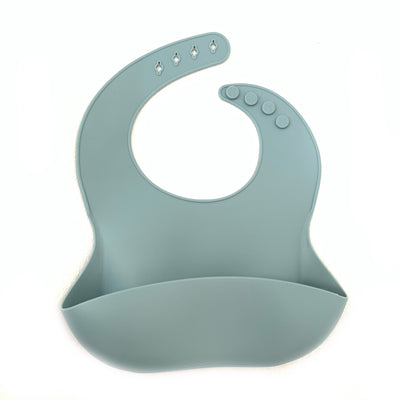 Best Baby Bib for Boy or Girl, Waterproof Toddler Bibs and BPA Free Silicone by Little Mashies Australia Reusable Food Pouches