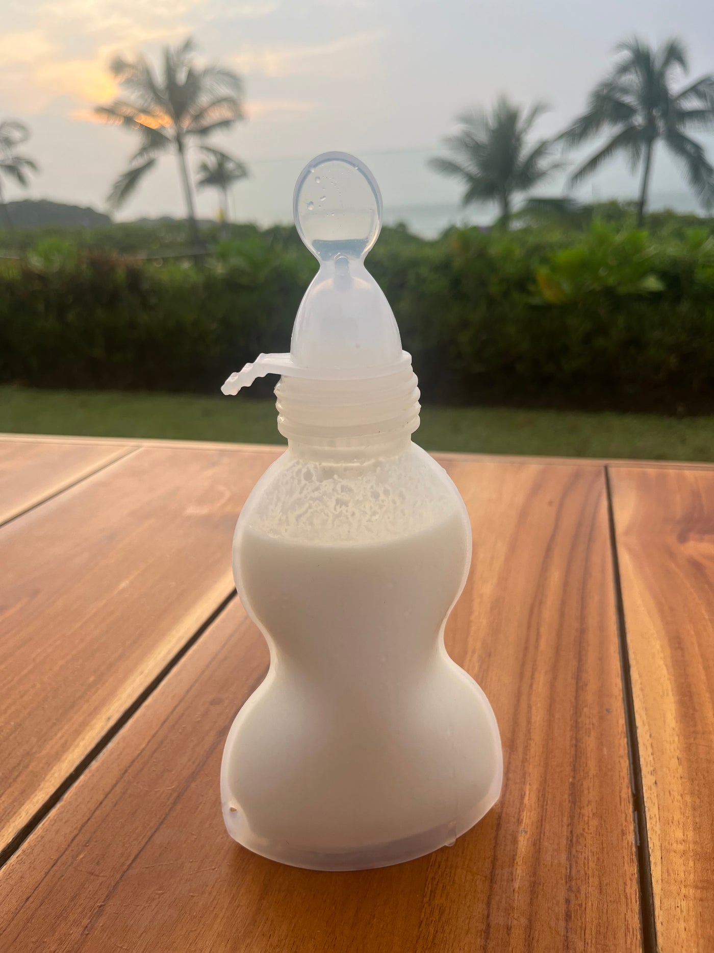 Little Mashies Baby Spoon | with Reusable Silicone Baby Food Pouch