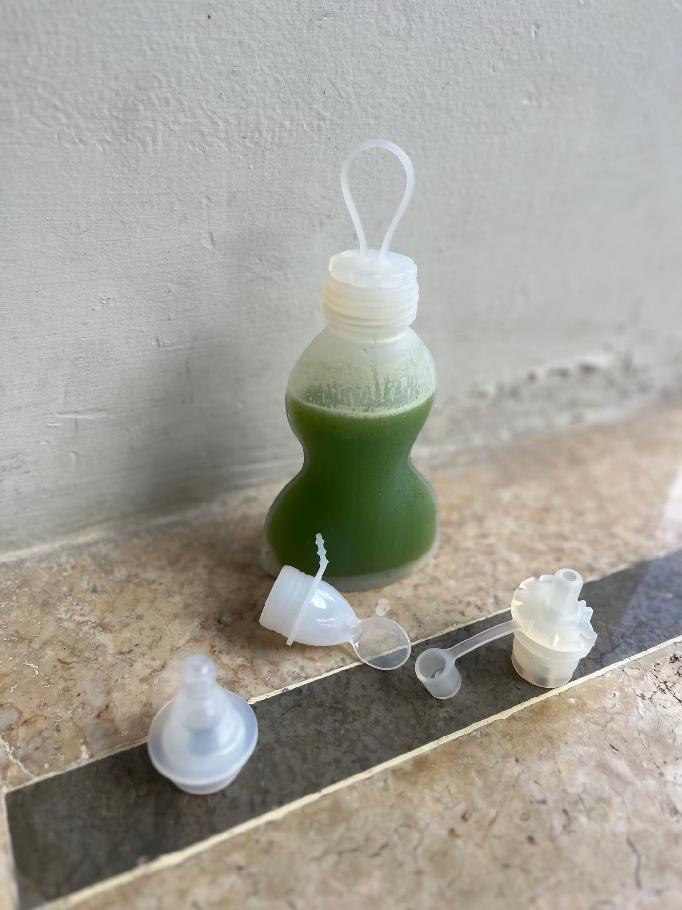 Little Mashies Baby Spoon | with Reusable Silicone Baby Food Pouch