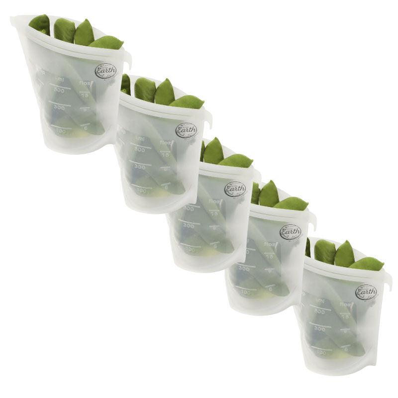 5 x Reusable Smoothie or Snack Bags
