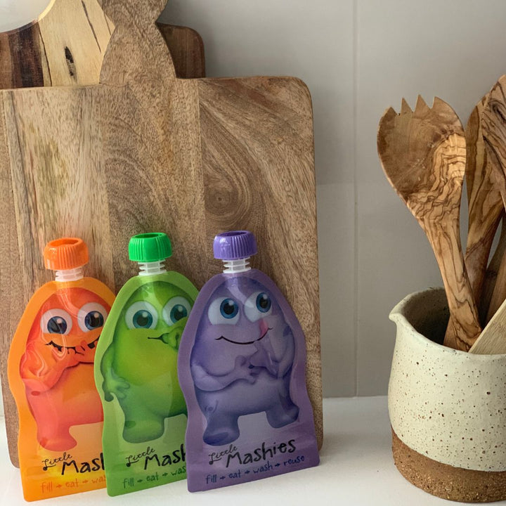 Refillable squeeze pouches clearance