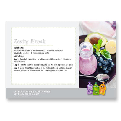 Little Mashies Healthy Kids Smoothies eBook sample page