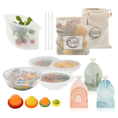 Buy Little Mashies Reusable Yoghurt Pouch Kitchen Pack by Little Mashies Australia