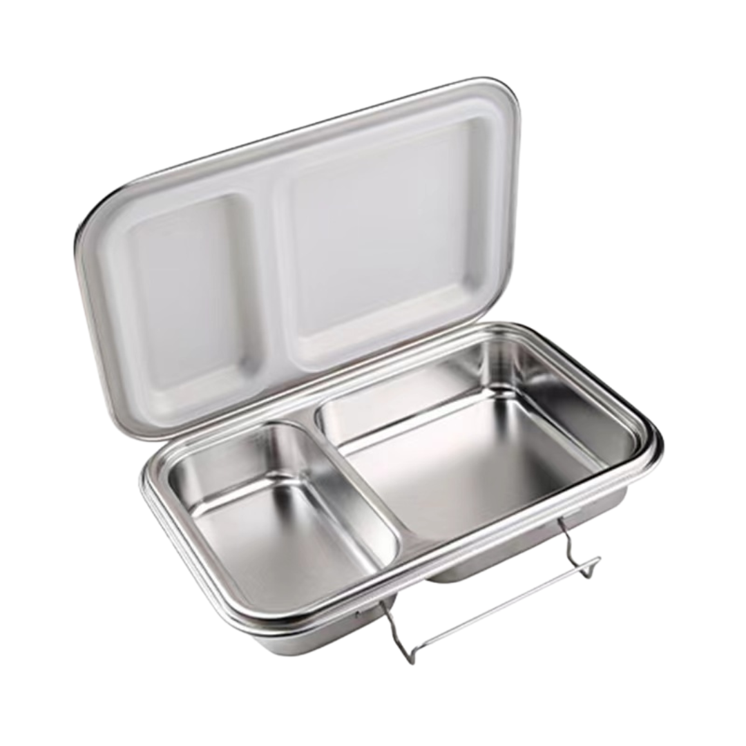 Stainless Steel Leakproof Lunchbox - 2 compartments
